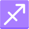 Sagittarius emoji on Mozilla